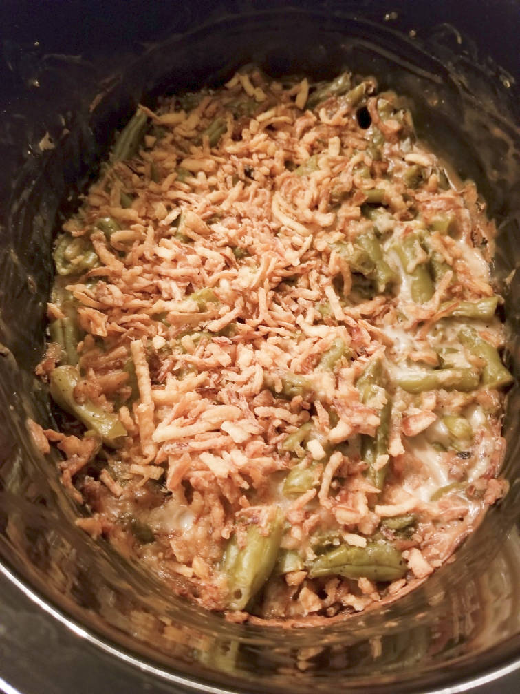 Crock-Pot Green Bean Casserole - Freshly Homecooked