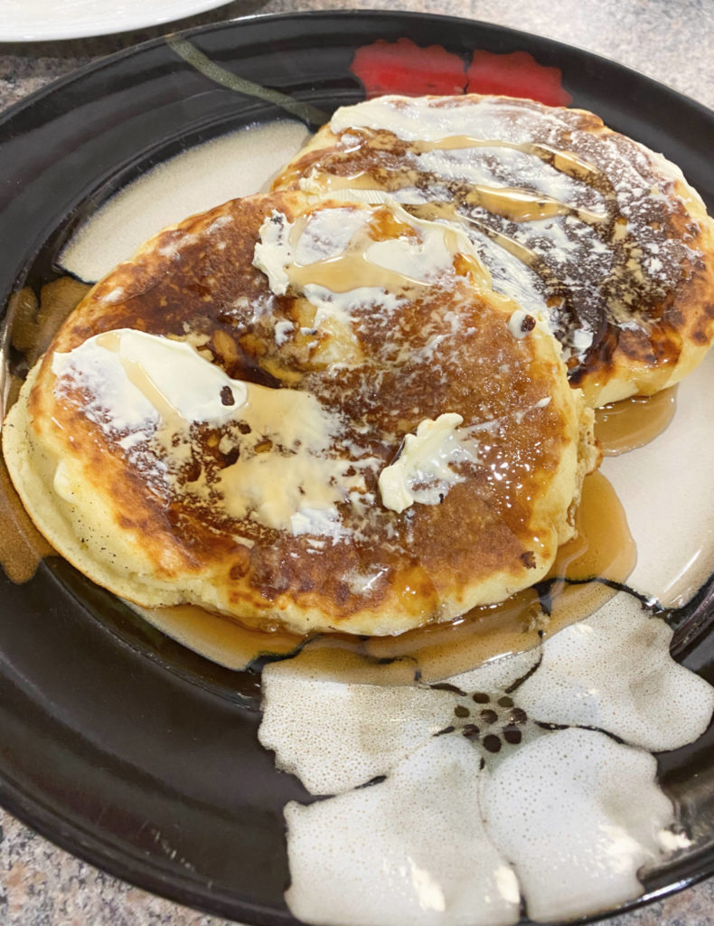 Homemade Fluffy Pancakes - Freshly Homecooked