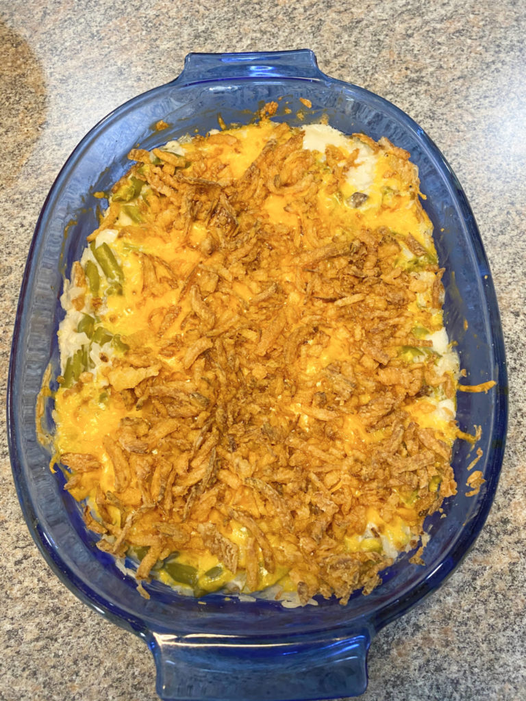 Cheesy Green Bean Rice Casserole Freshly Homecooked